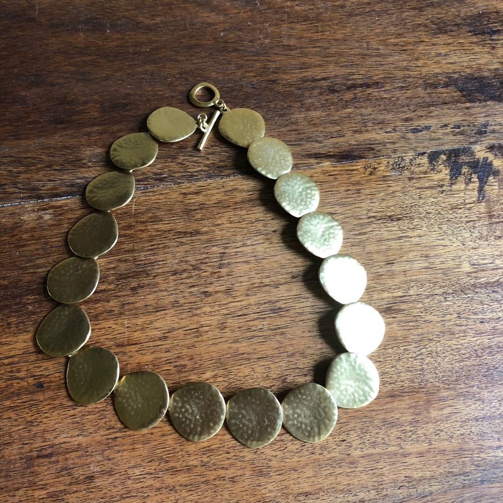 Blush gold necklace